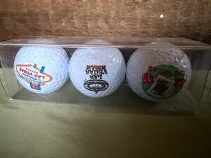 Pro USA Collector's Edition Las Vegas Theme Golf Balls Set of 3